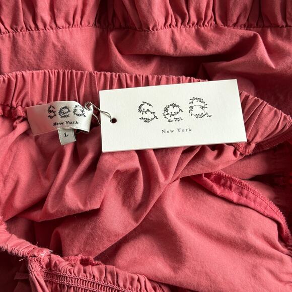 Sea New York Gladys Maxi Dress Rose Pink Size Large NWT - Picture 9 of 12